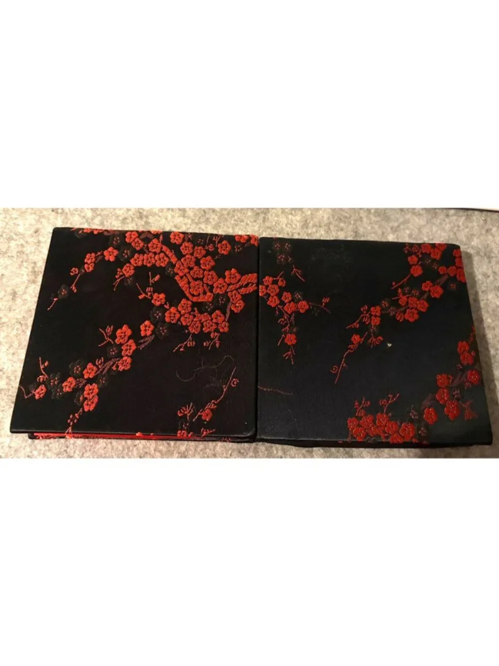 2 Sets of Vintage Chopstick Rest, Flower Pedal Design # 3350